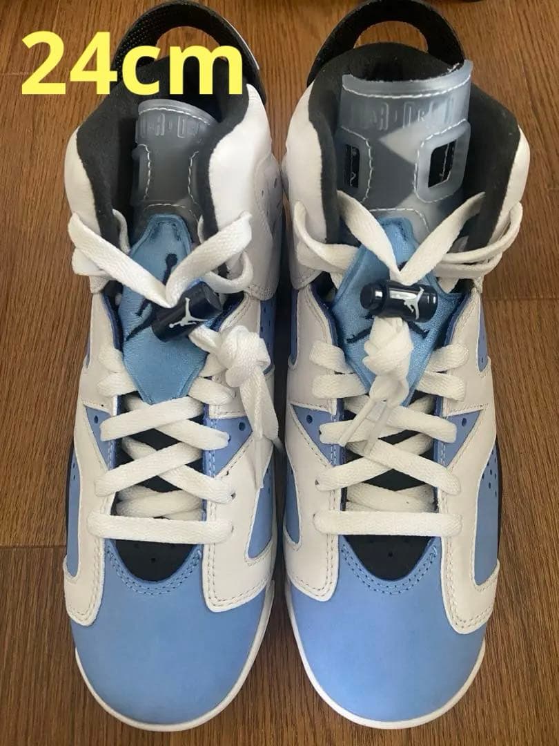 【新品】エア ジョーダン 6 ユニバーシティブルー　24cm