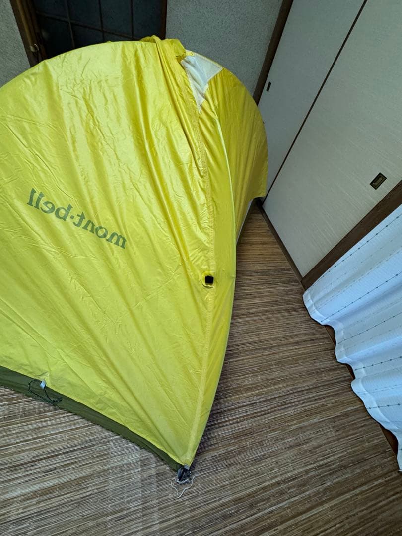 か*ん様 mont-bell モンベル クロノスドーム2型 シトロンイエロー