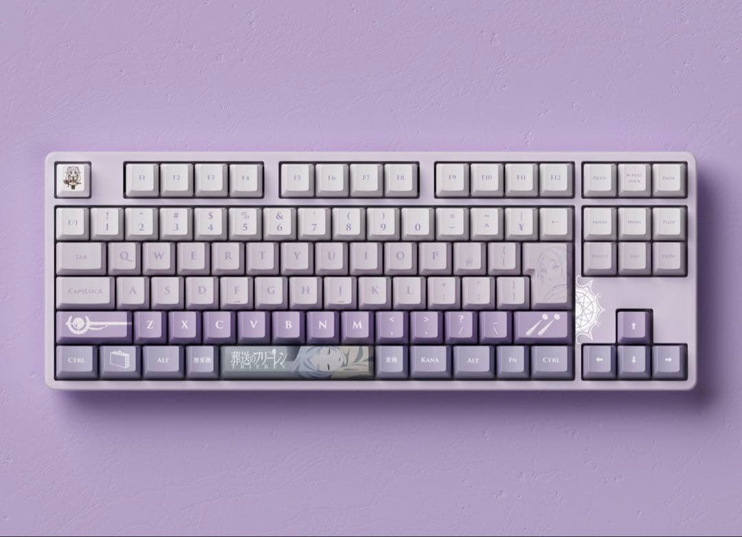 葬送のフリーレン　ゲーミングキーボード＆ガラスマウスパッドセット