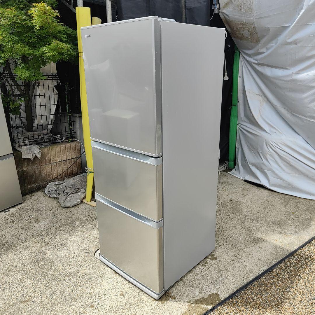 【東芝 3ドア 340リットル冷蔵庫 GR-H34S】福岡県より