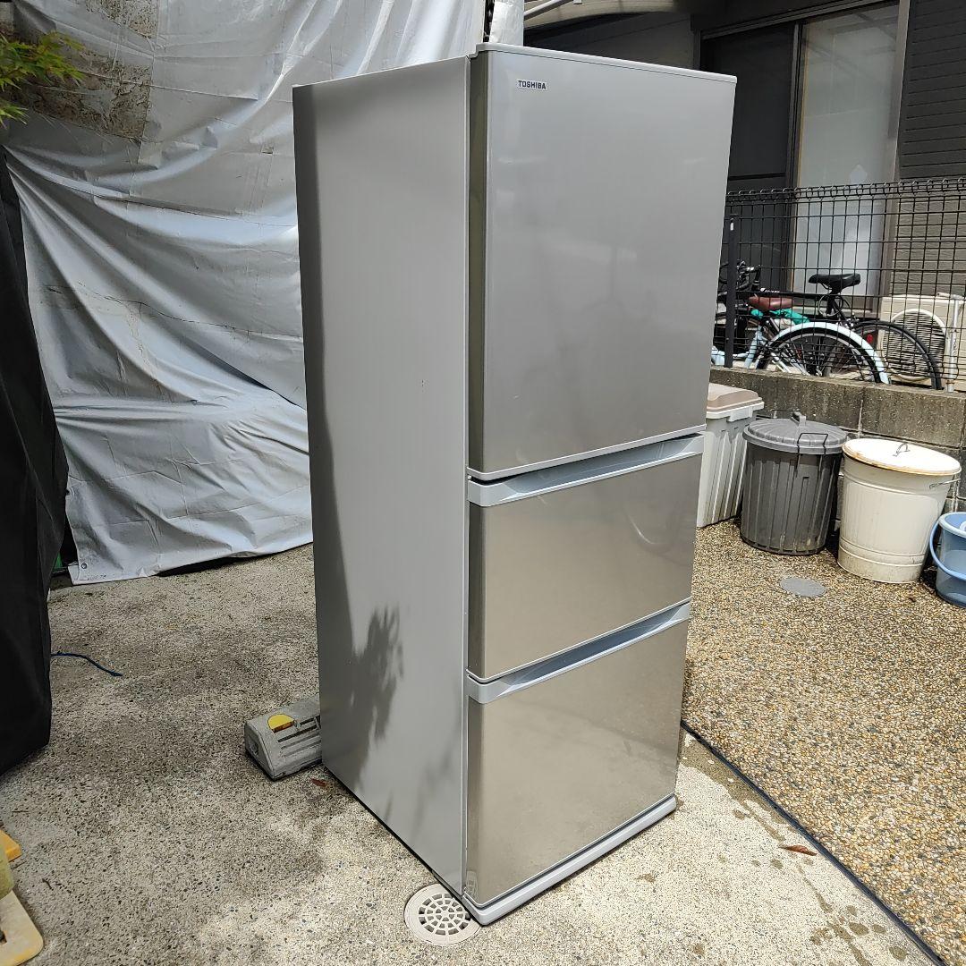 【東芝 3ドア 340リットル冷蔵庫 GR-H34S】福岡県より