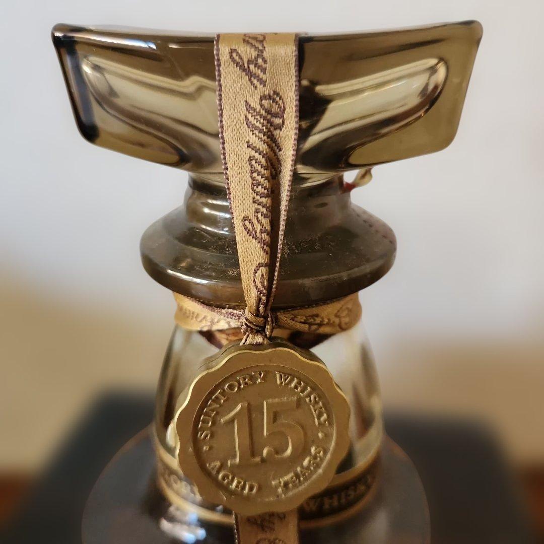 サントリーウイスキー  15 yearsゴールドラベル 750ml