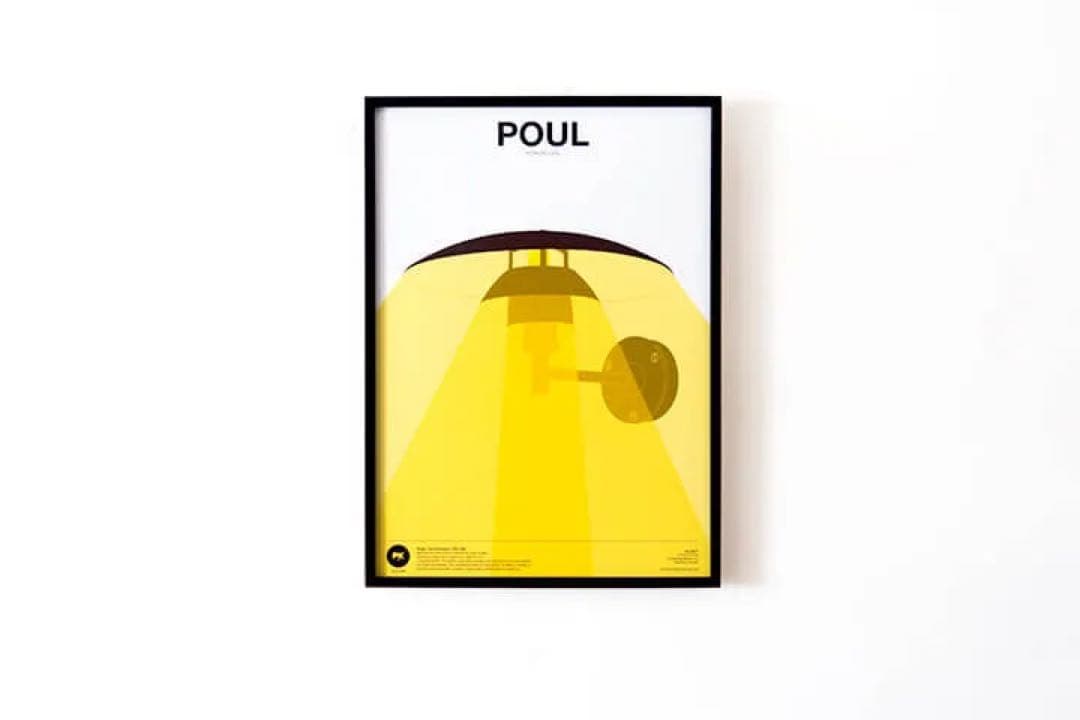 ポスター　ルイスポールセン　ポール・ヘニングセン　北欧　照明