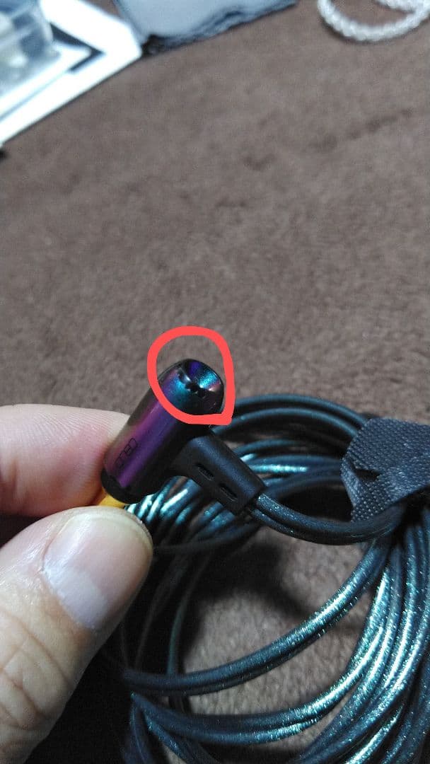 《一部キズあり》unique melody イヤホンonso 05ケーブルセット