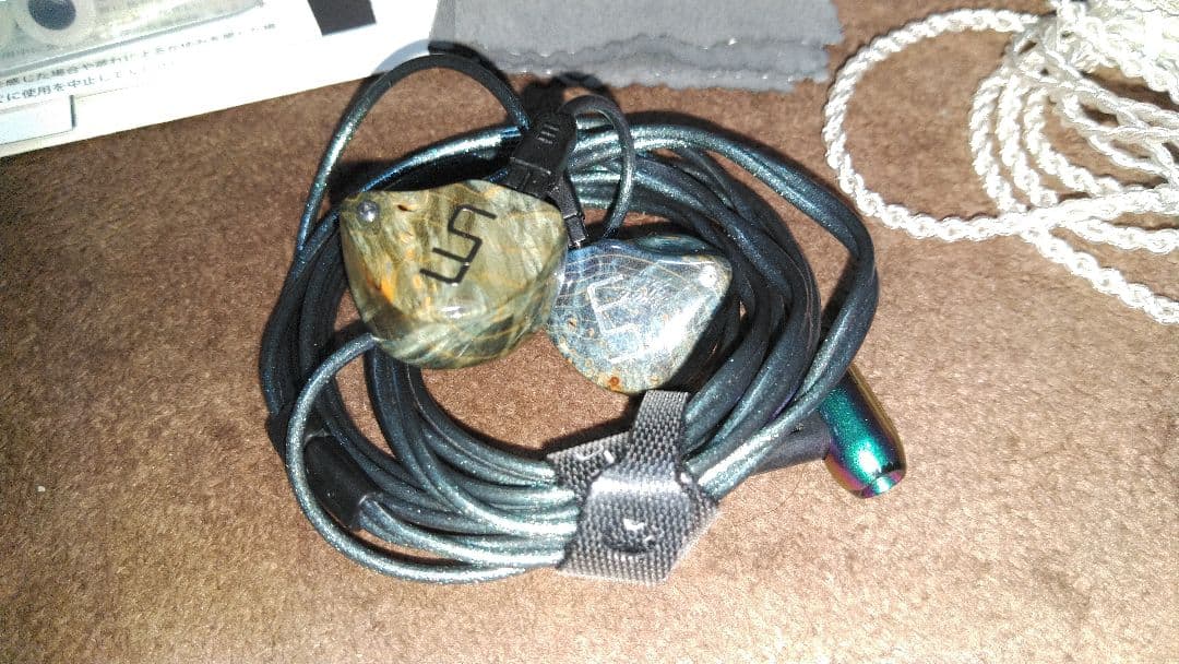 《一部キズあり》unique melody イヤホンonso 05ケーブルセット