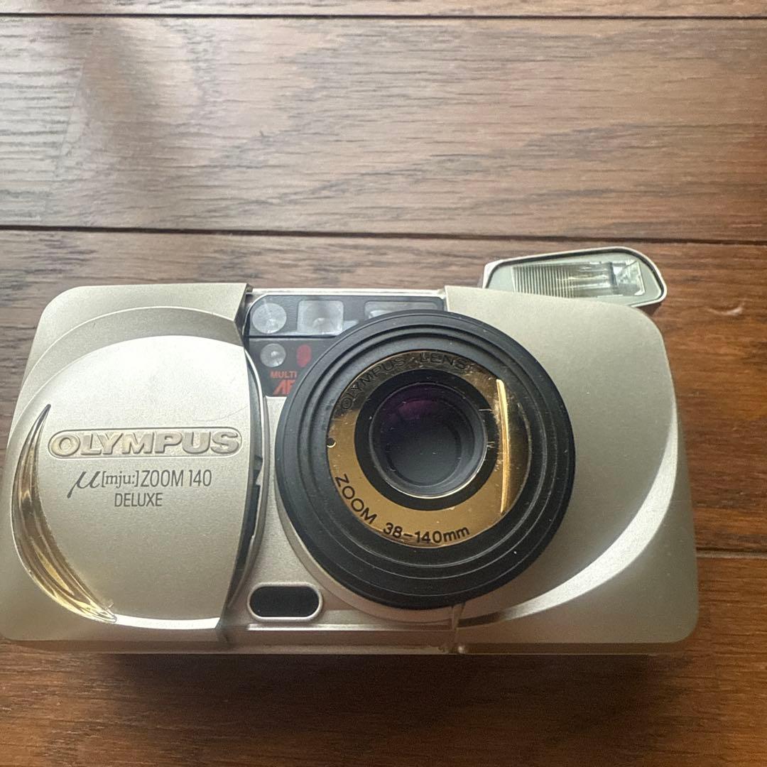 可動品 Olympus μ ZOOM 140Deluxe コンパクトカメラ