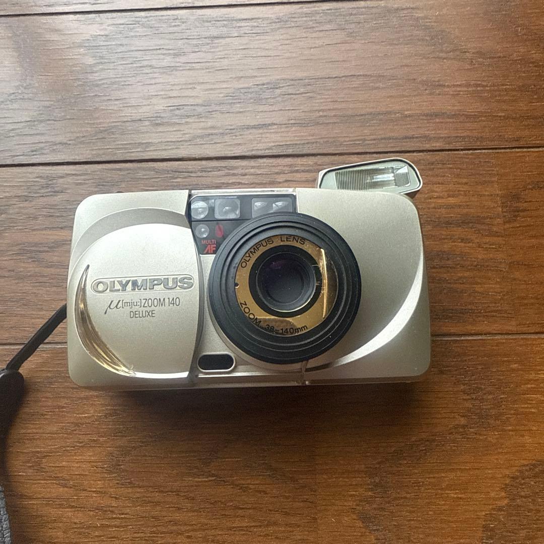 可動品 Olympus μ ZOOM 140Deluxe コンパクトカメラ