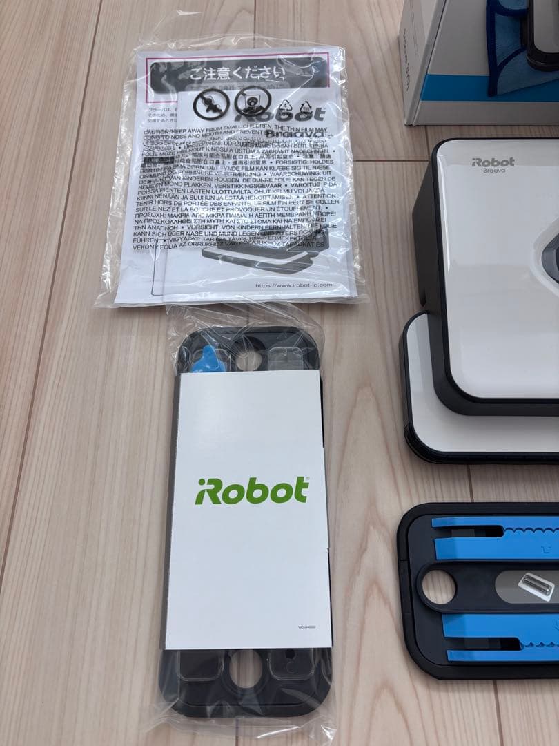 ブラーバ 390j 床拭きロボット｜付属品完備｜未使用クロス4枚｜動作確認済