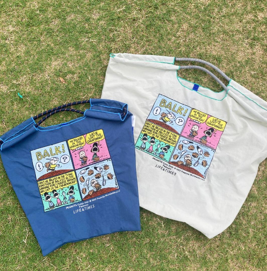 Ball&Chain ×スヌーピー エコバッグ 西宮阪急限定 Lサイズ 新品