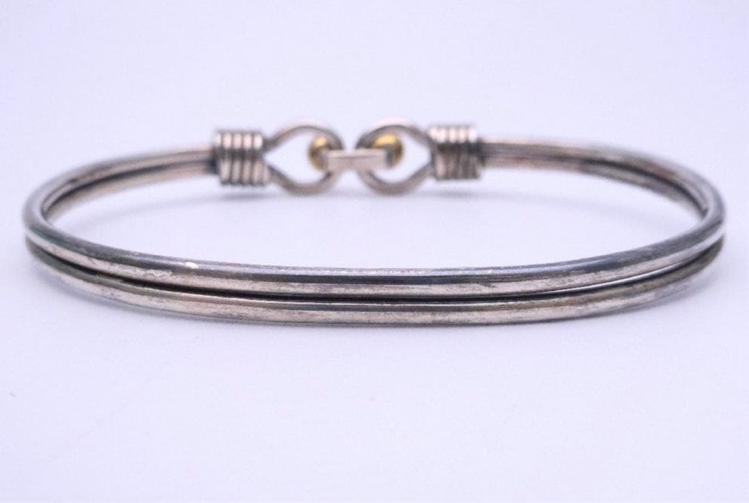 Tiffany&Co. ティファニー ダブルフック&アイ バングル 925