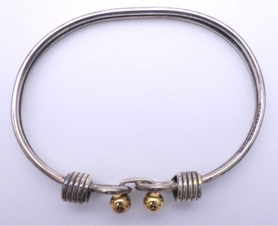 Tiffany&Co. ティファニー ダブルフック&アイ バングル 925