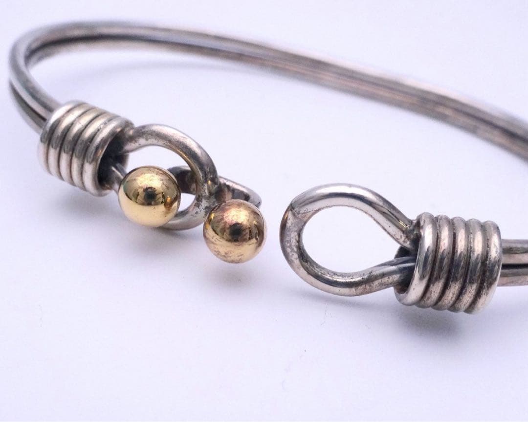 Tiffany&Co. ティファニー ダブルフック&アイ バングル 925