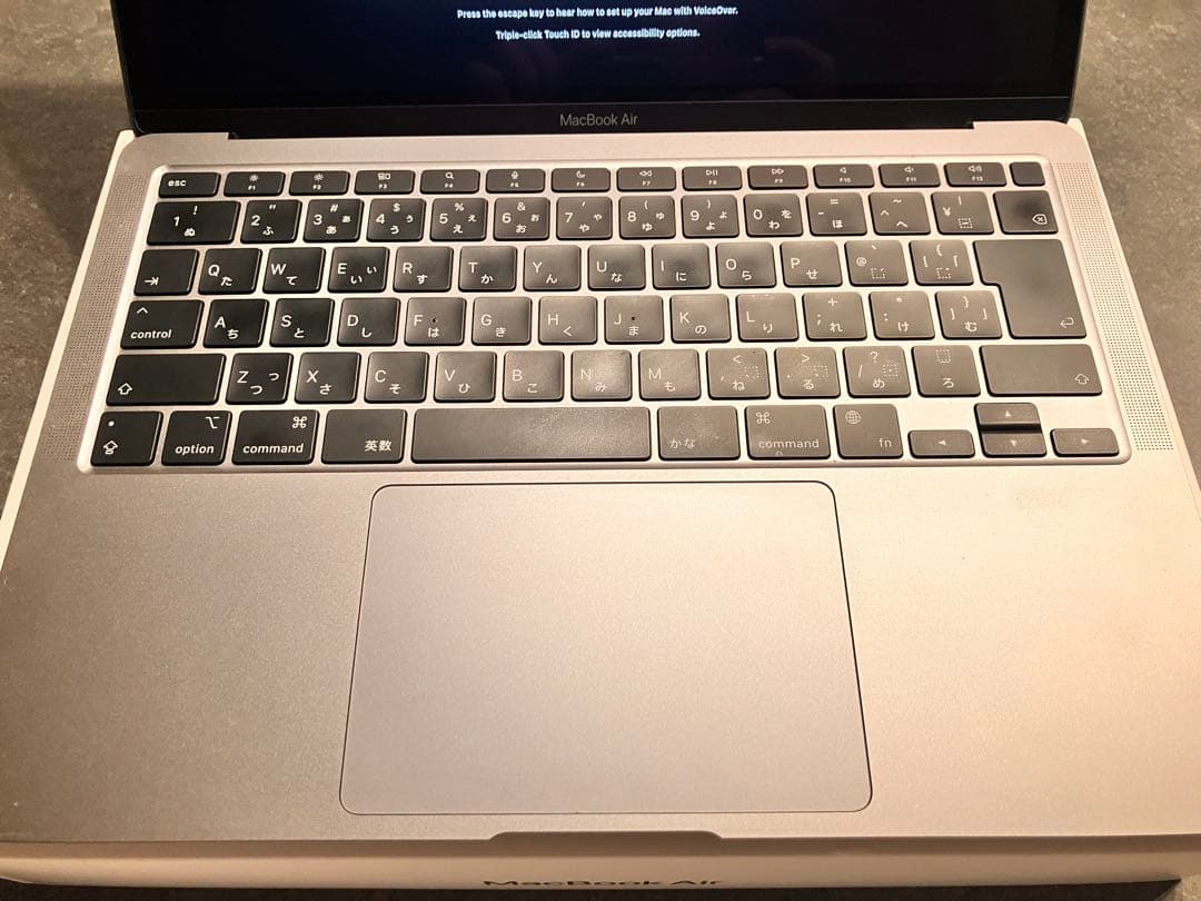 M1チップ搭載MacBook Air - スペースグレイ