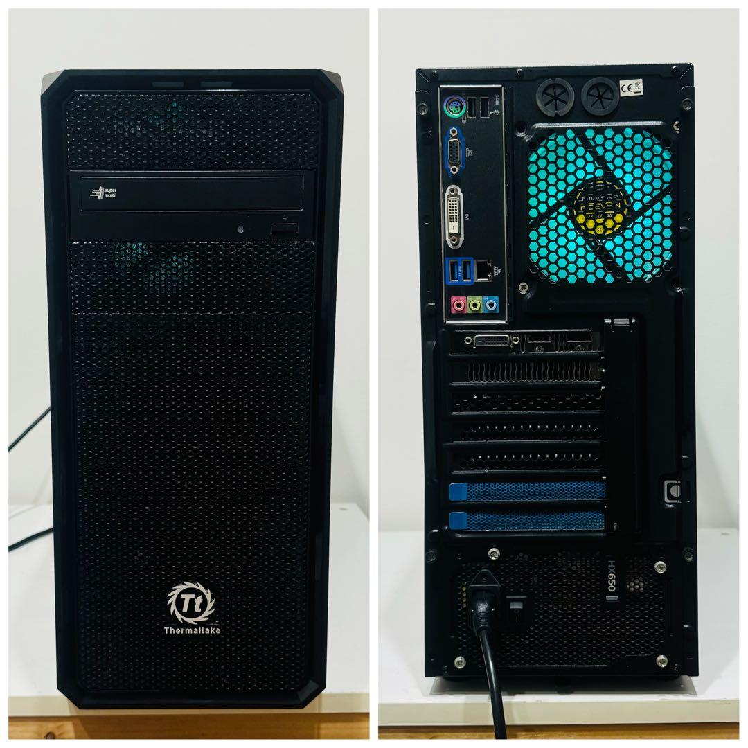 【ゲーミングPC】i7-4770 GTX1050Ti メモリ16GB HDD1T