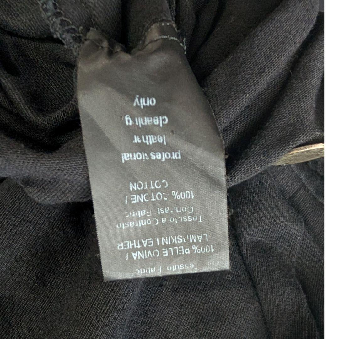 LOST&FOUND ブラック サルエルパンツ ロストアンドファウンド　S