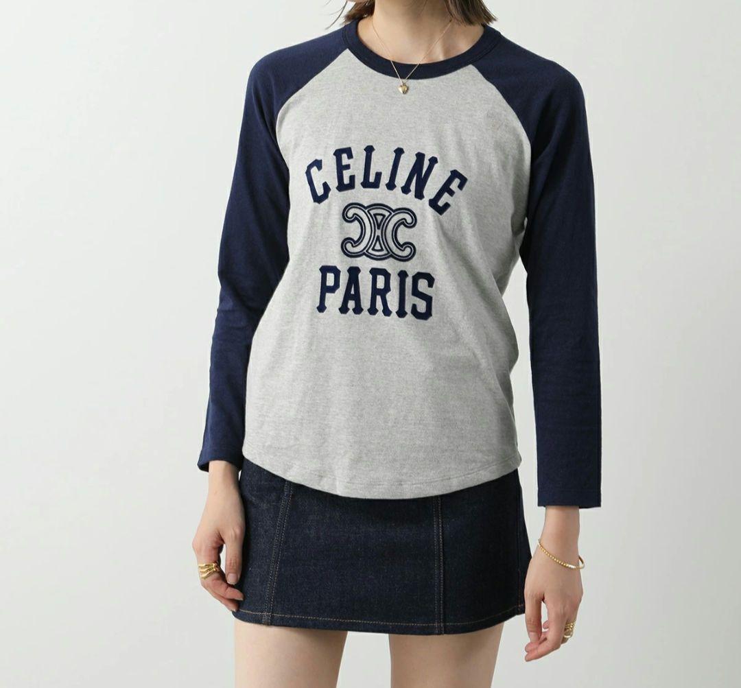 CELINE セリーヌ トリオンフ　カットソー 長袖 Tシャツ