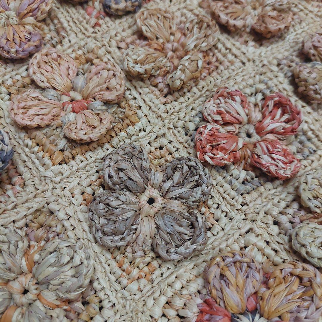 [お値下げ]ソフィーディガール　大きなトートバッグ　ラフィアバッグ　新品未使用