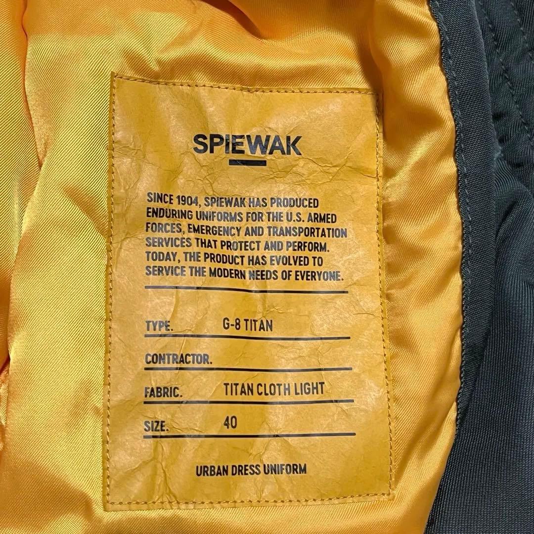 SPIEWAK TITAN CLOTH G-8 フライトジャケット