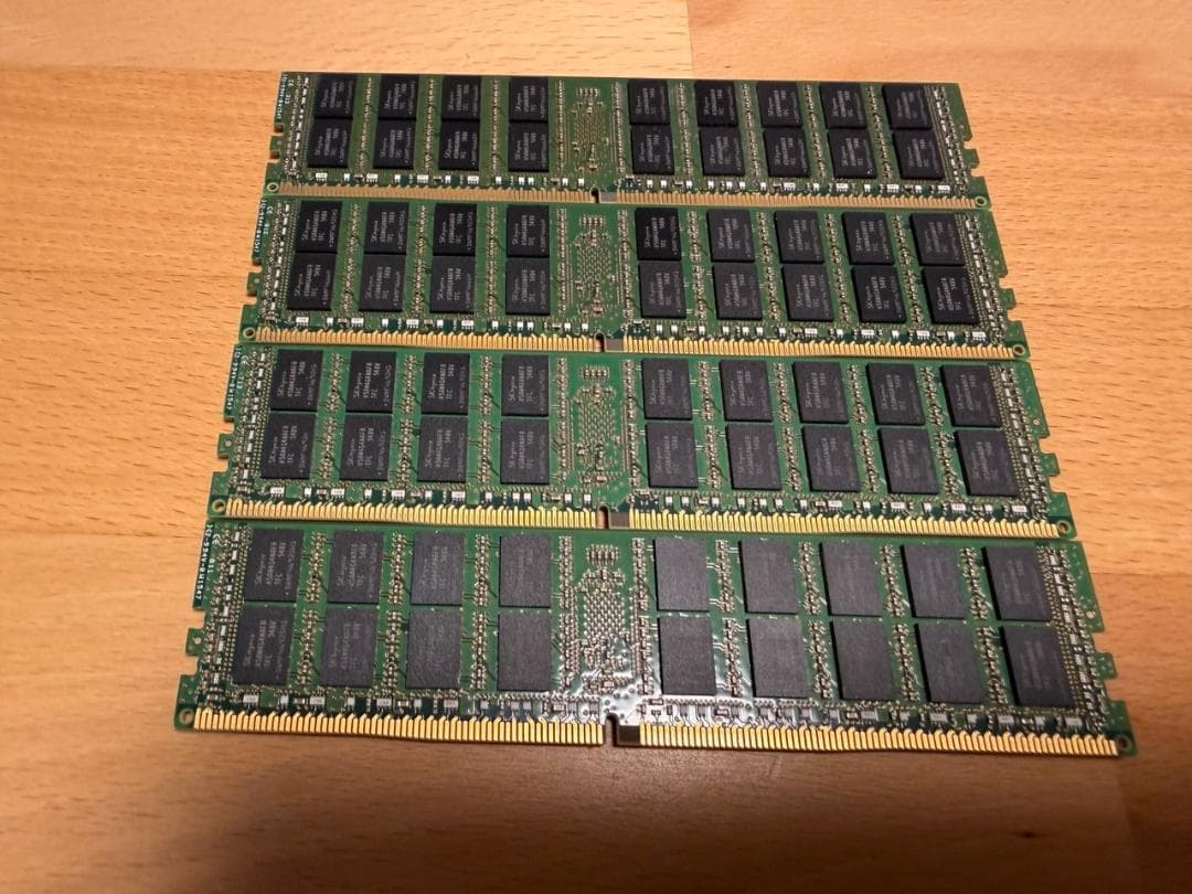 SKハイニックス 16 GB 2133 MHz ECCx４枚 ＜サーバー用＞