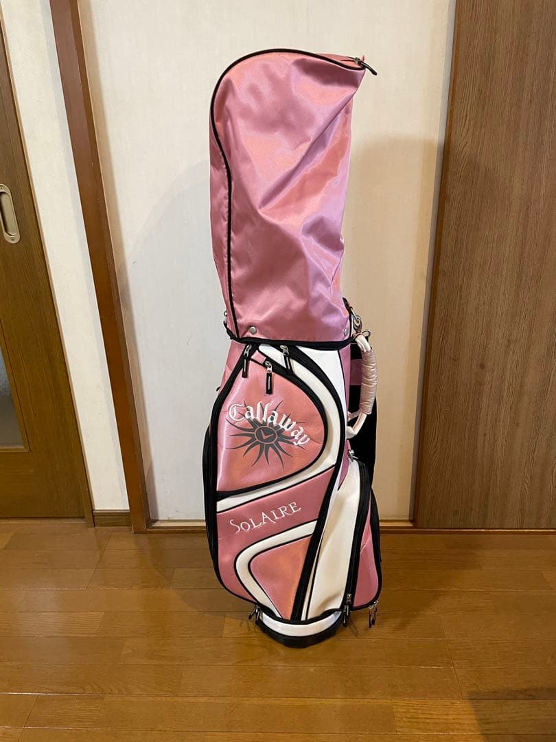 Callaway Solaire ゴルフバッグ ピンク