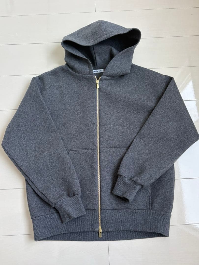 トップス Deuxieme Class Oversized Zip Hoodie