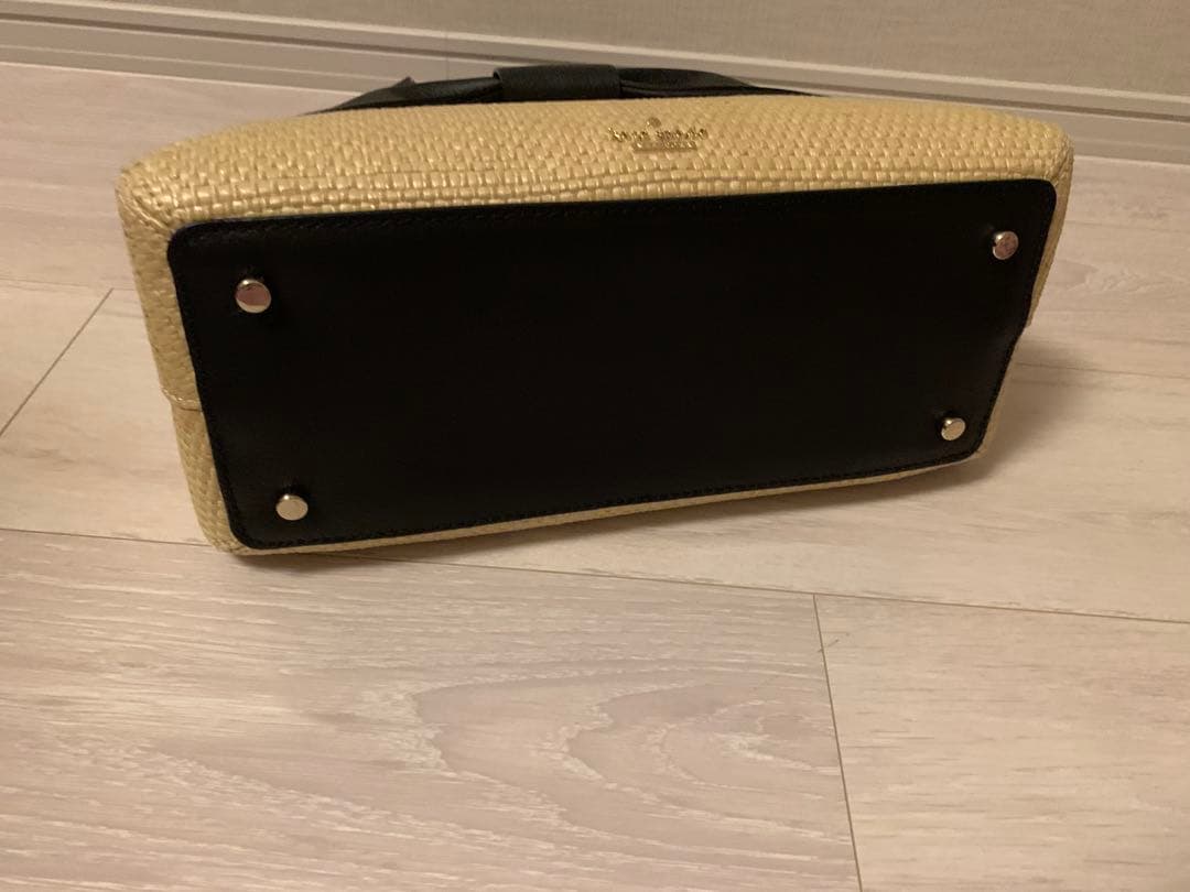 美品Kate Spade 2WAYリボンカゴバッグ