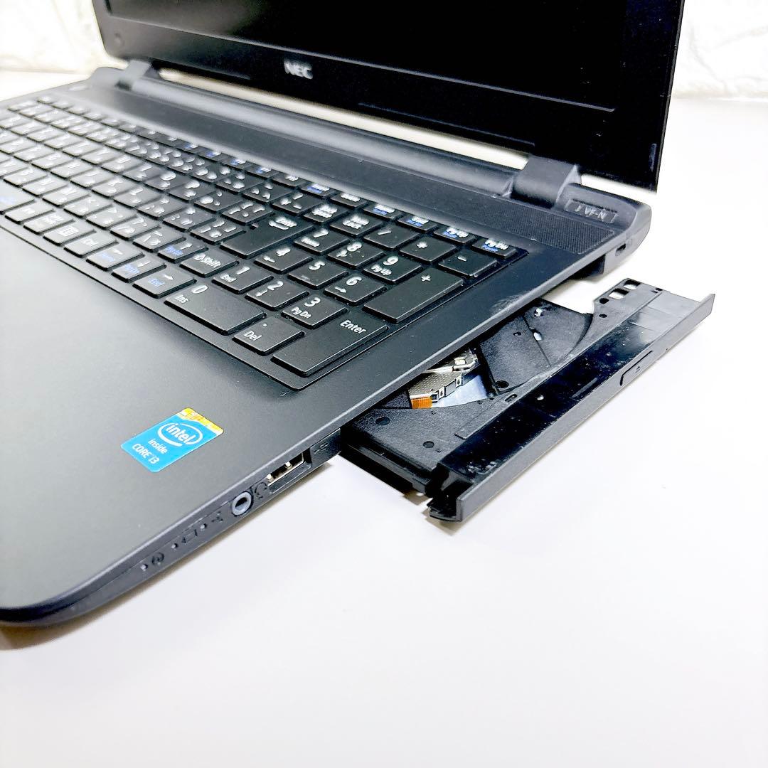 大容量たっぷり保存✨新品メモリ8GB カメラ すぐ使える ノートパソコン NEC