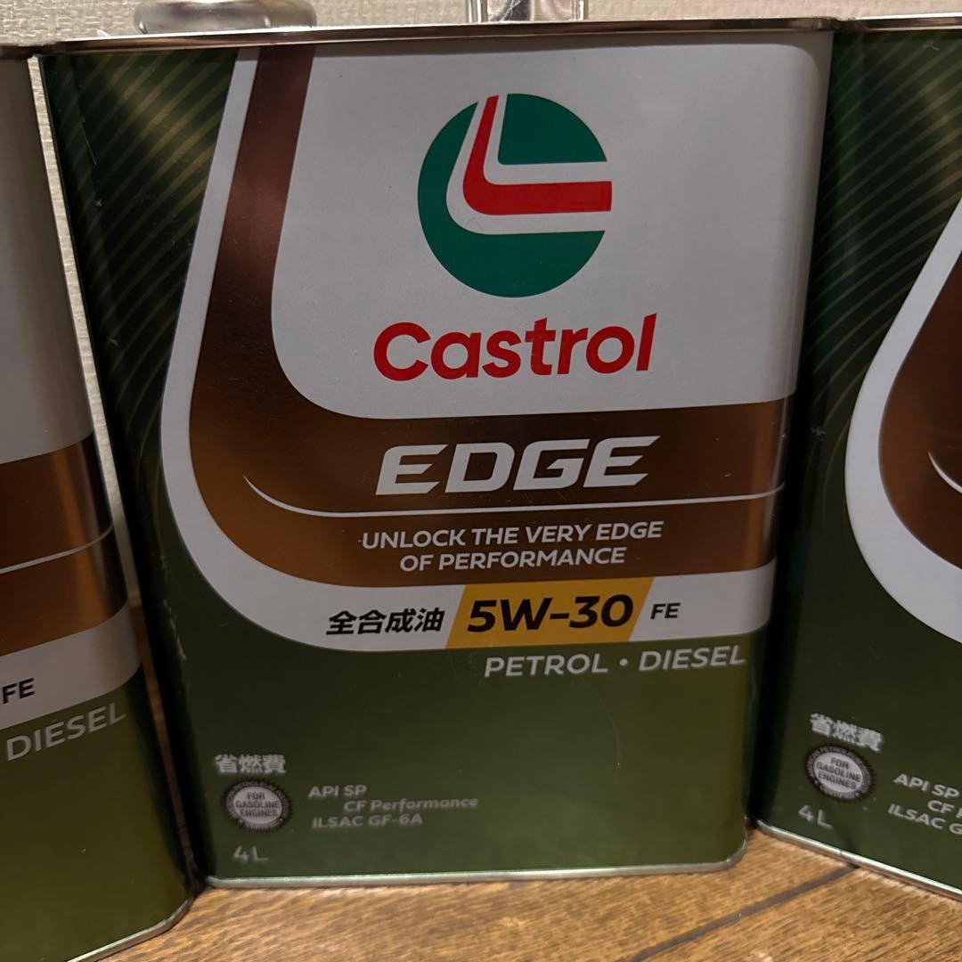 カストロール EDGE 5w-30 （3缶）4L