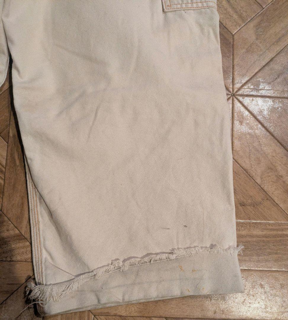 キャピタル　KAPITAL ダブルニー ヒッコリー ランバーパンツ