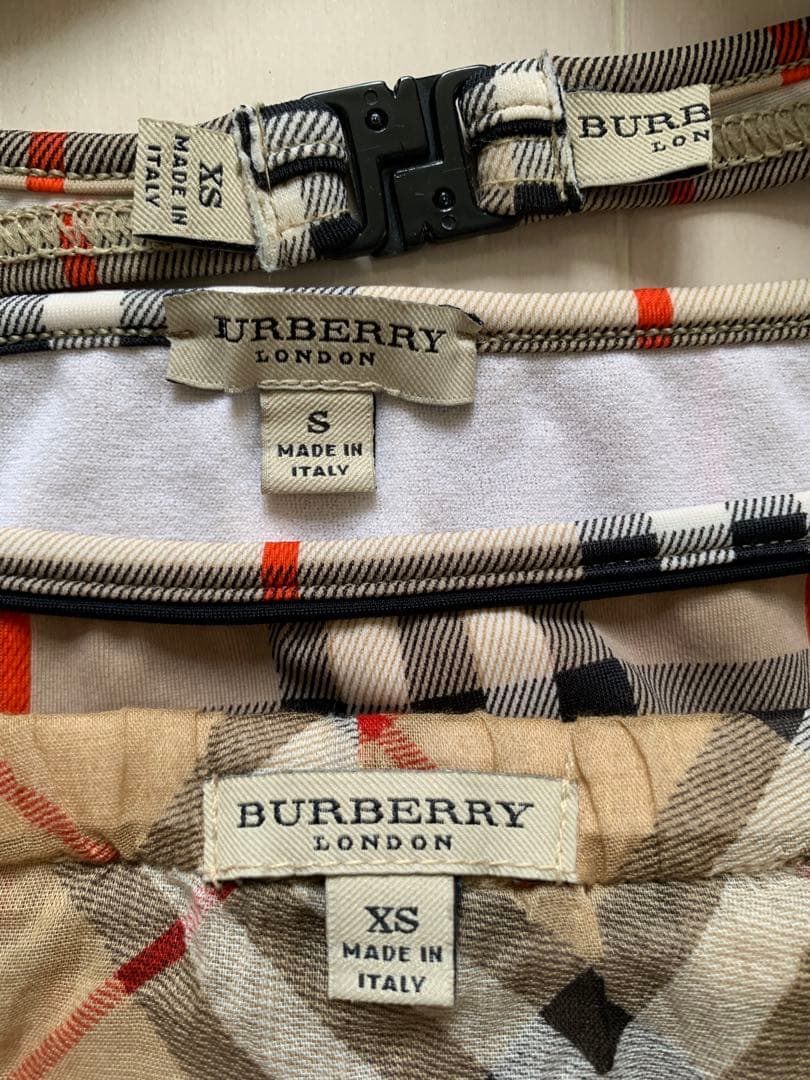 美品Burberry London 水着　ビキニ　スカート