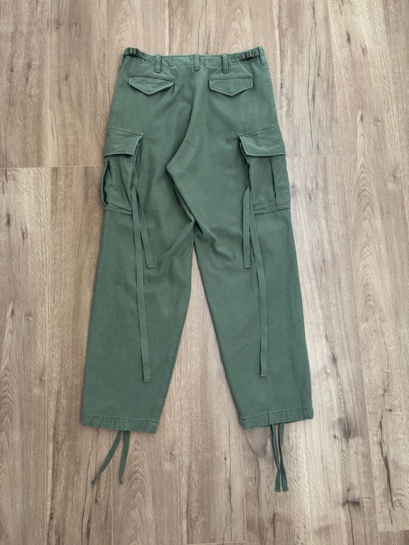 【MADISONBLUE】ローウエストカーゴパンツ S（01）