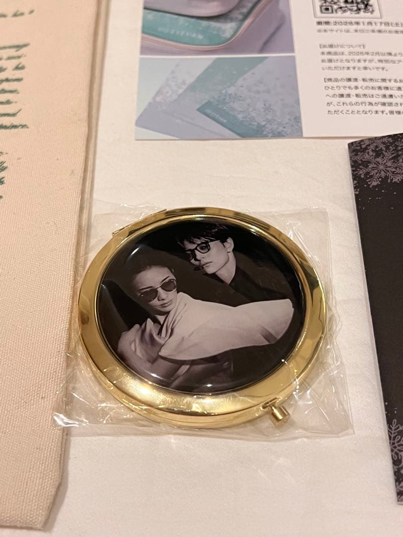 宝塚歌劇貸切公演コンパクトミラー ミニトートバッグ　限定オンラインストア