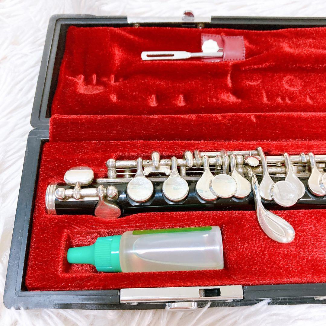 ヤマハ　ピッコロ　管楽器　吹奏楽　純正ハードケース