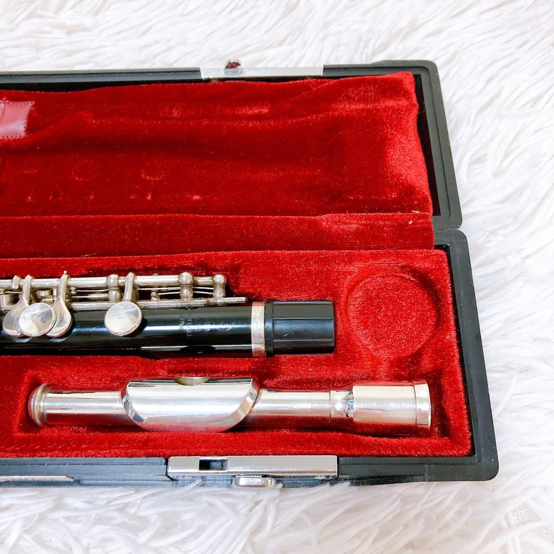 ヤマハ　ピッコロ　管楽器　吹奏楽　純正ハードケース