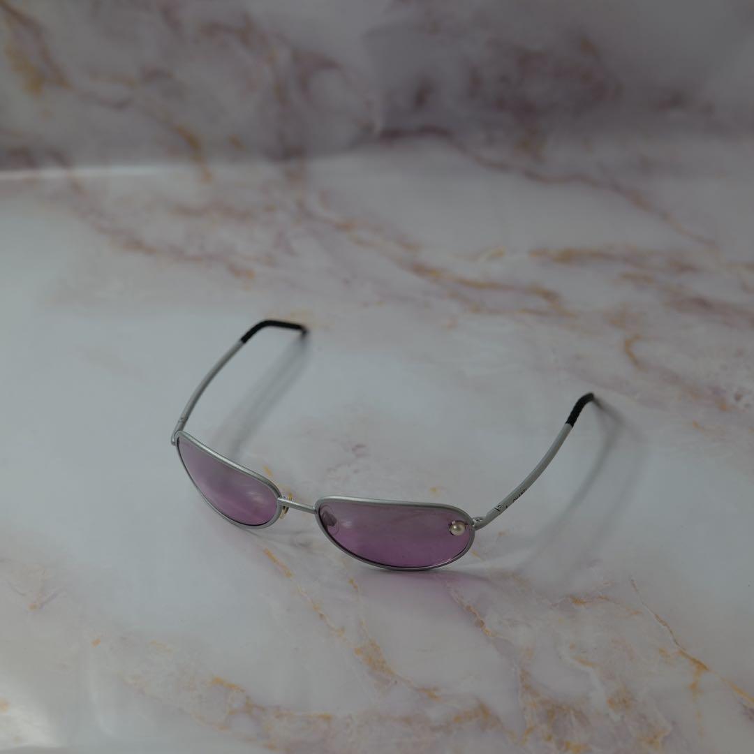 CHANEL シャネル パール オーバル Y2K サングラス ケース付き