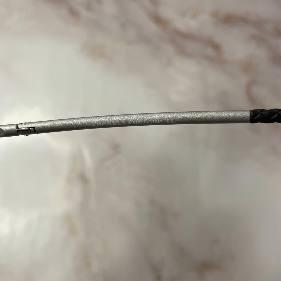 CHANEL シャネル パール オーバル Y2K サングラス ケース付き