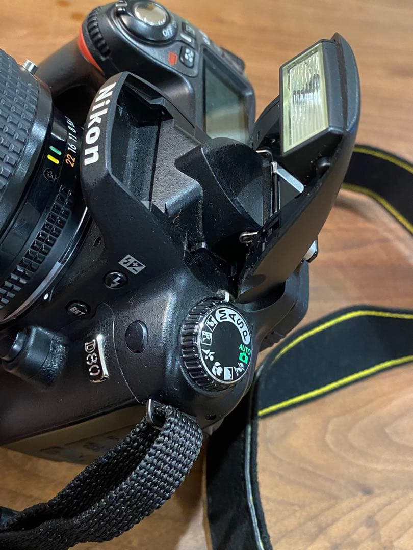 Nikon D80 CCDデジタル一眼レフ 28-85 レンズ付　動作品