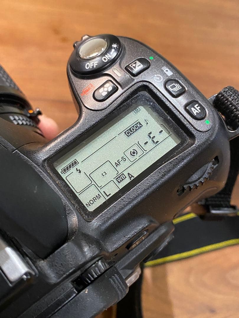 Nikon D80 CCDデジタル一眼レフ 28-85 レンズ付　動作品