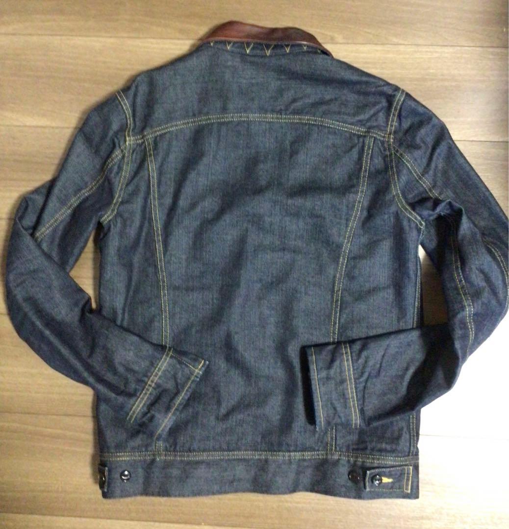 AKM × Lee Gジャン　裏地あり　襟レザー　Lサイズ　値下‼️