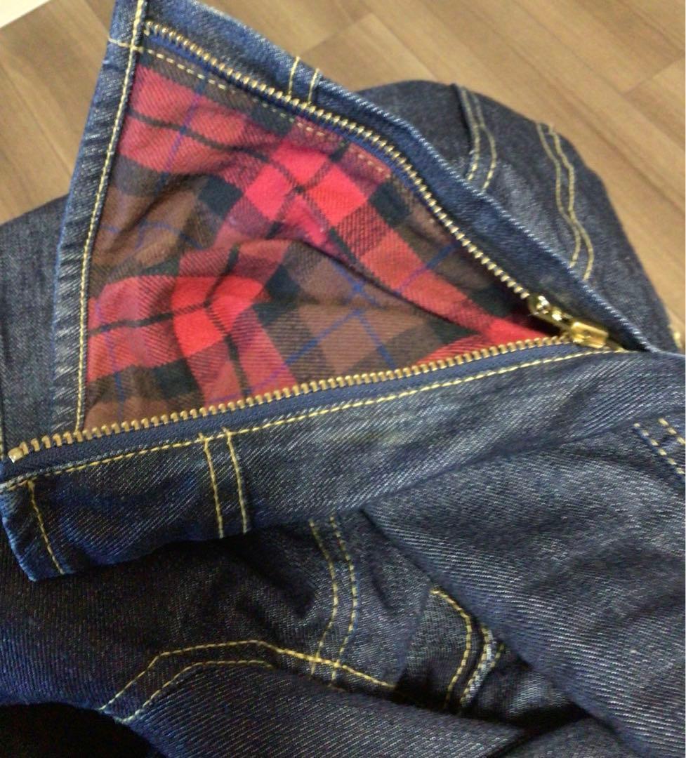 AKM × Lee Gジャン　裏地あり　襟レザー　Lサイズ　値下‼️