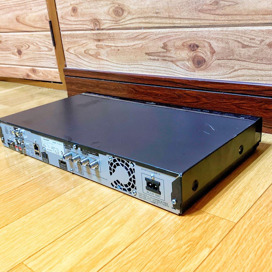 SHARシャープ AQUOSブルーレイ レコーダー HDD 500GB