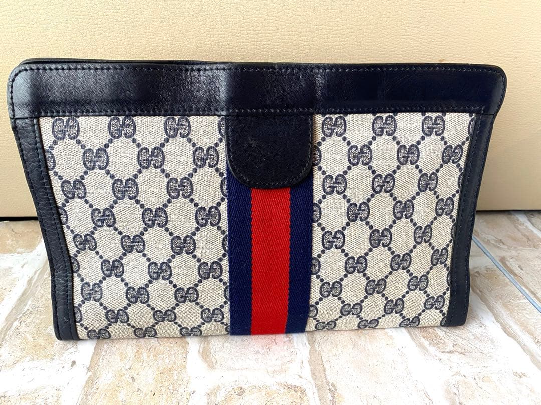 Gucci グッチ GGパターン クラッチバッグ