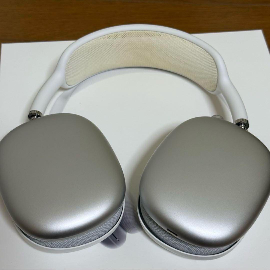 美品Apple AirPods Max シルバー 2025年5月末まで保証あり
