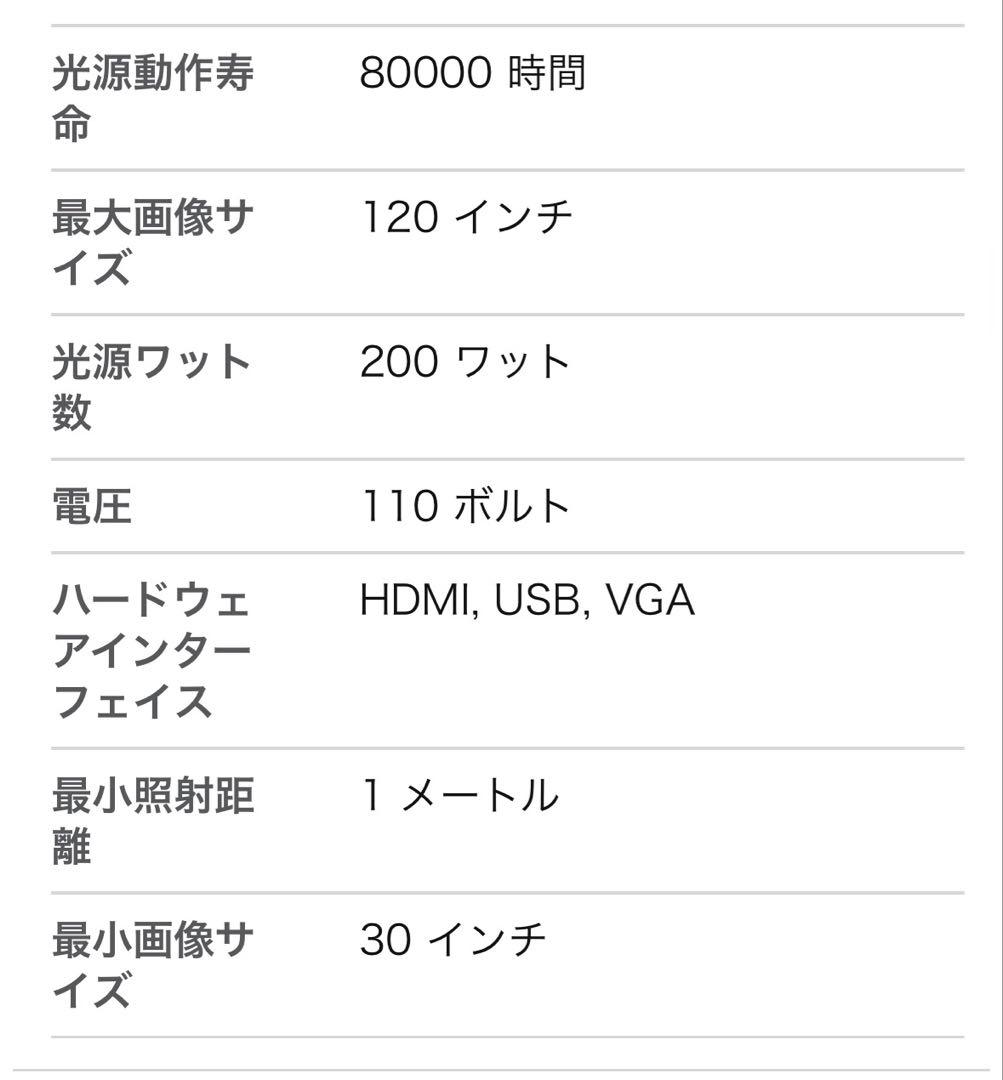【美品】ONOAYO プロジェクター 家庭用 32000LM高輝度 1080P