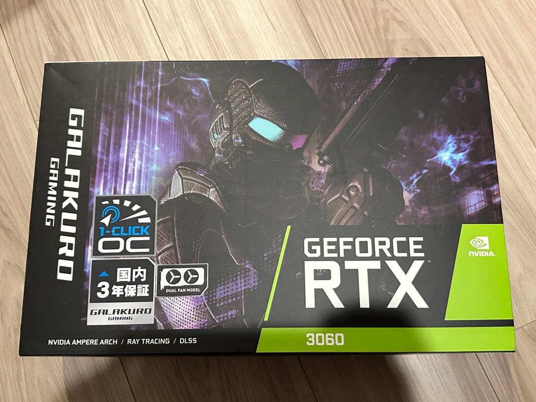 新品　GeForce RTX 3060 12GB 玄人志向