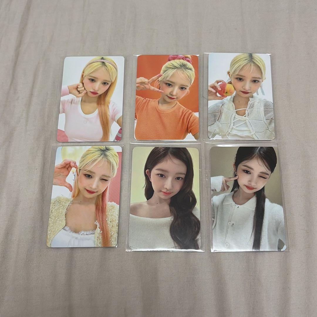 IVE レイ PEACHC トレカ 6枚セット