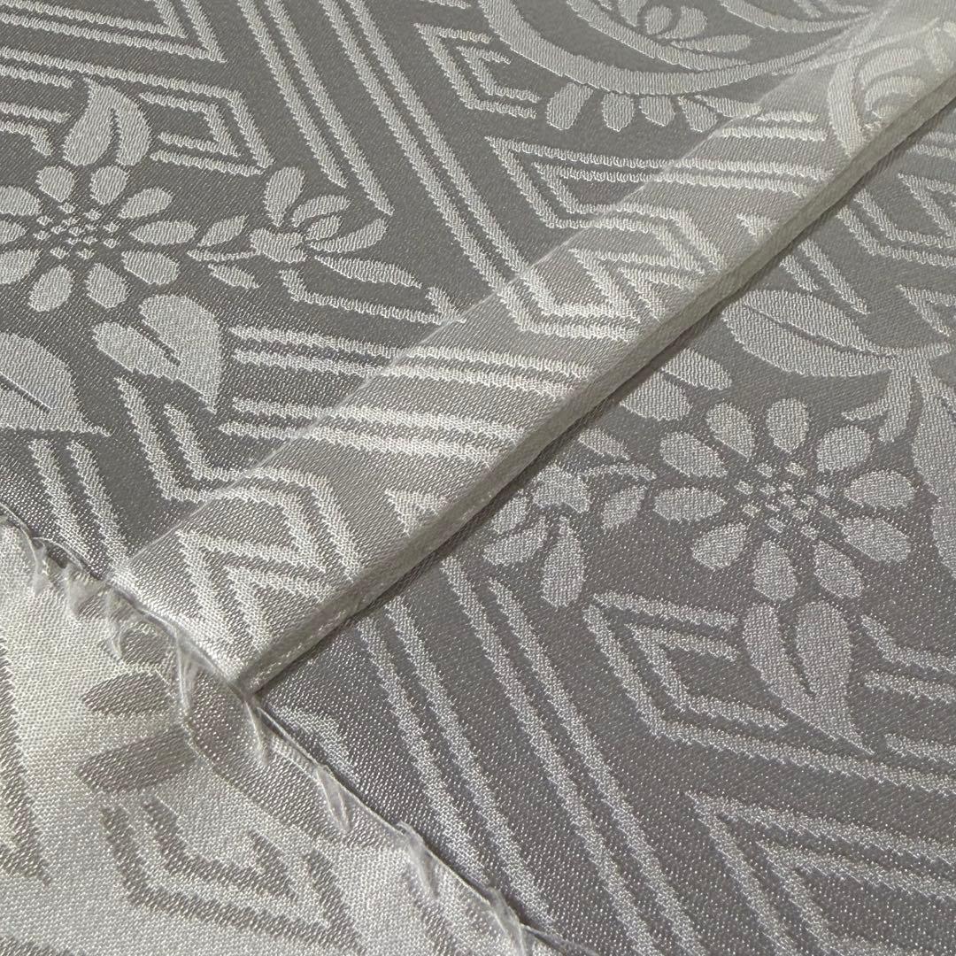 花嫁用　長襦袢 身丈147cm裄65cm特別衿　白　化繊 ミシン縫【中古】さや型