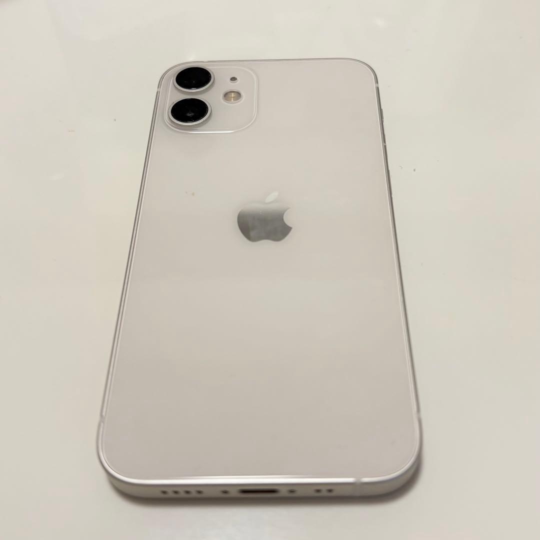【極美品】iPhone12mini 128GB ホワイト