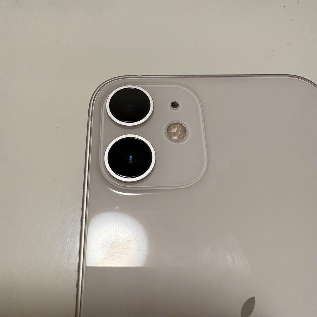 【極美品】iPhone12mini 128GB ホワイト