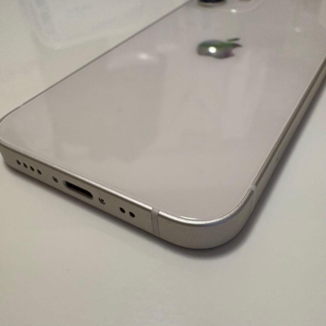 【極美品】iPhone12mini 128GB ホワイト